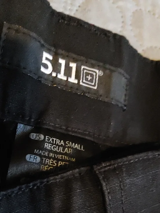 5.11 Tactical Black Utility Pants Sz XS - Picture 2 of 13